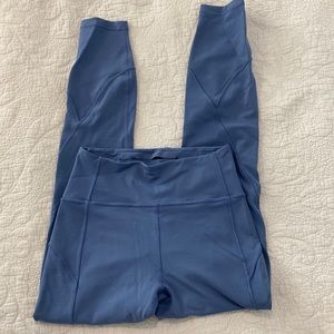 Blue Lululemon leggings